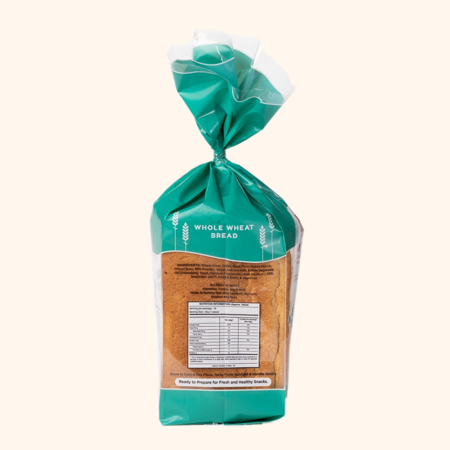 Whole Wheat Bread 400g