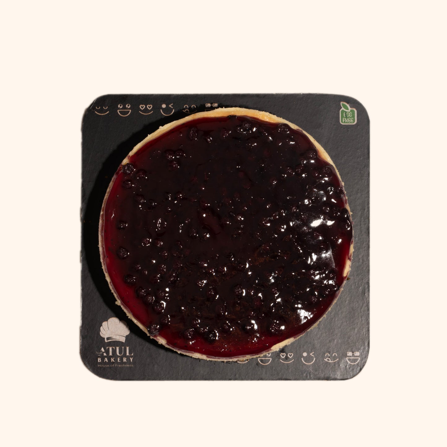 Blue Berry Baked Cheese Cake