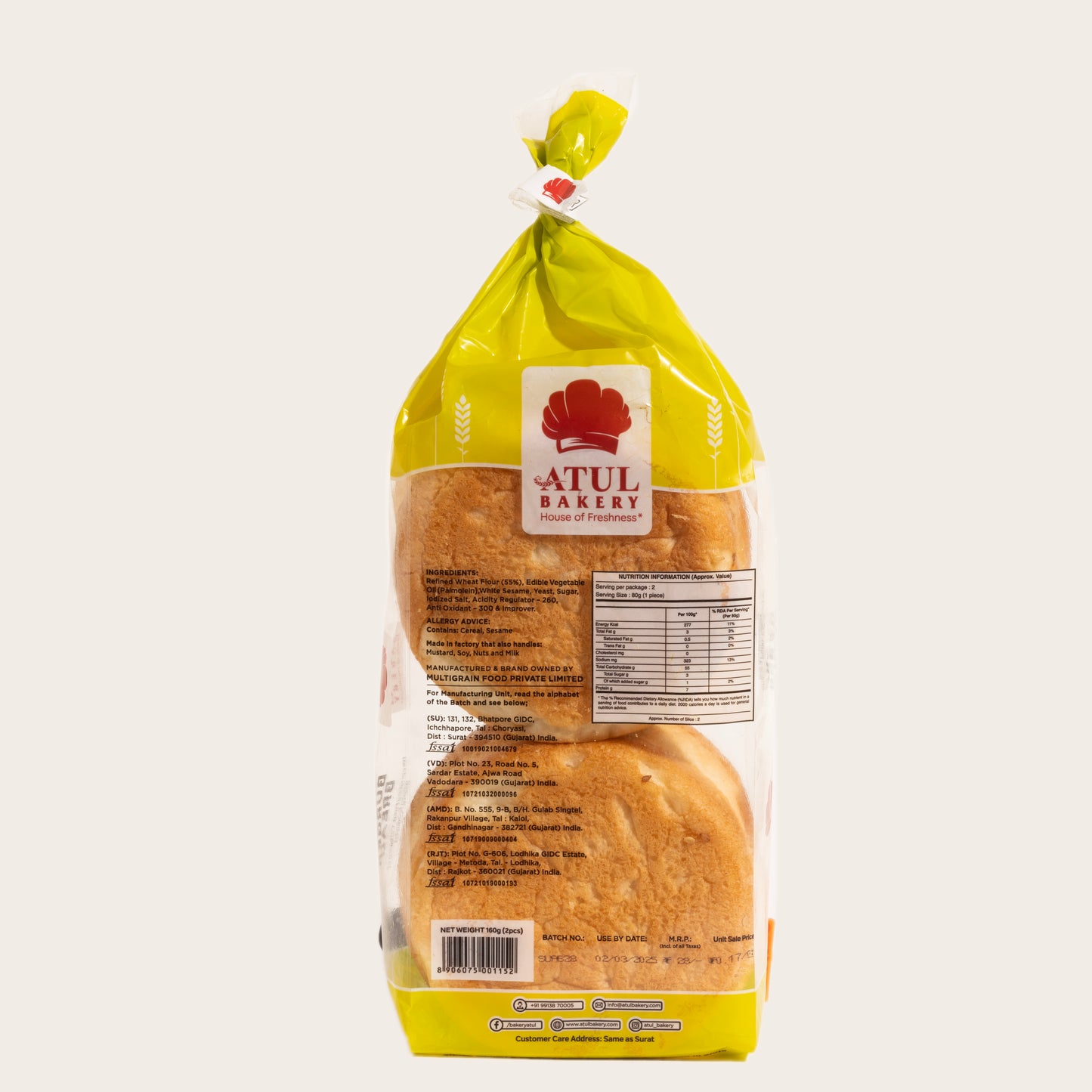 Burger Bun 2pcs