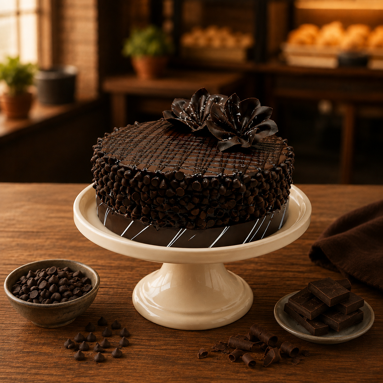 Choco Chips Cake