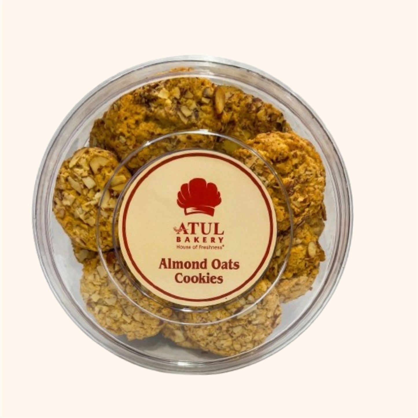 Jar Almond Oats Cookies 300g
