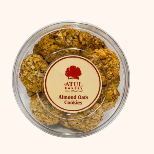 Jar Almond Oats Cookies 300g