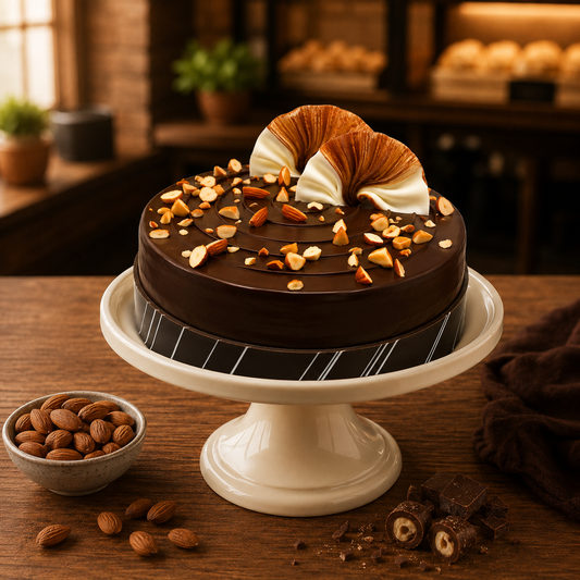 Almond Rocher Cake