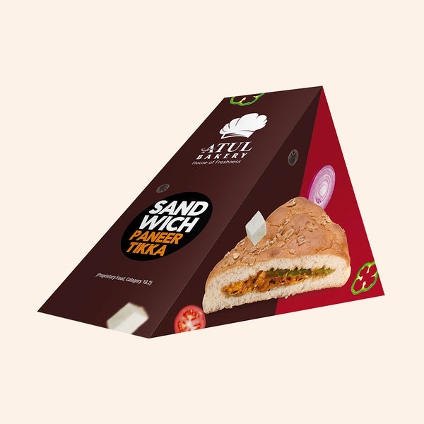 Atul Paper Box Sandwich Paneer Tikka – Atul Bakery