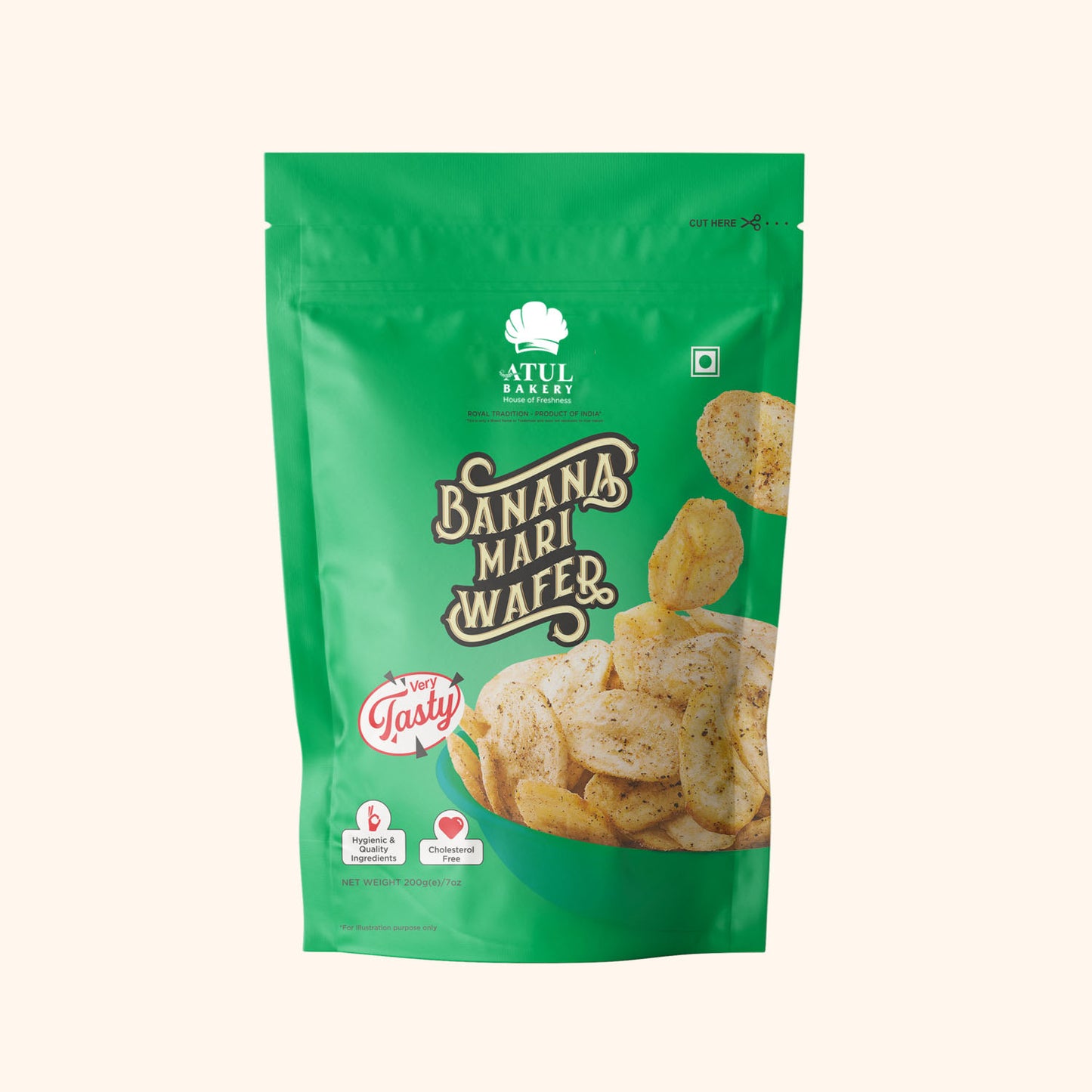 Banana Mari Wafer 200g