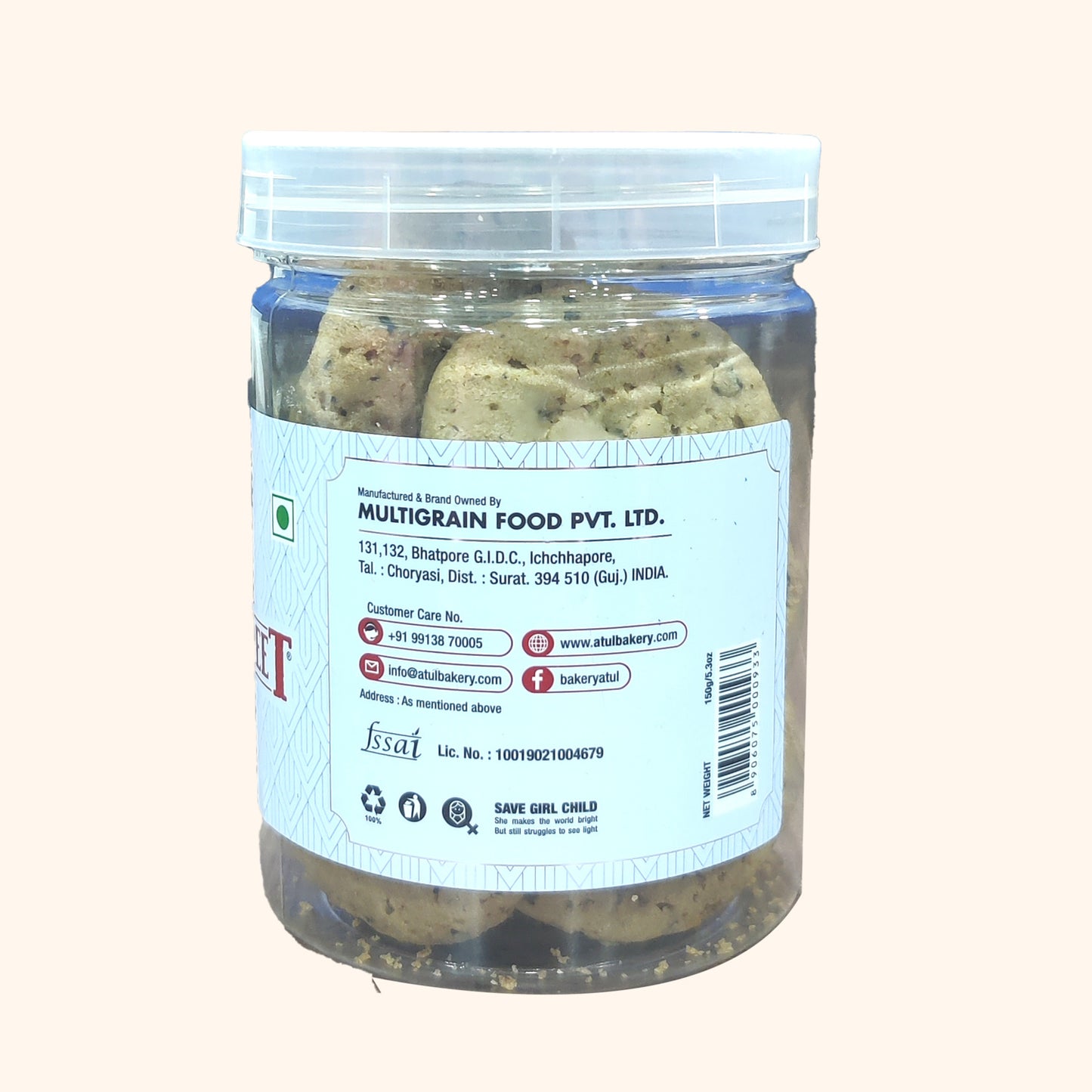 Blue Berry Cookies 150g