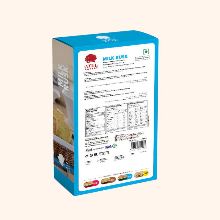 Milk Rusk Hsn Code Milk Rusk 200g – Atul Bakery