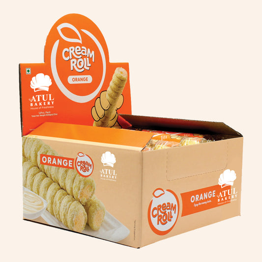 Orange CreamRoll 12pcs