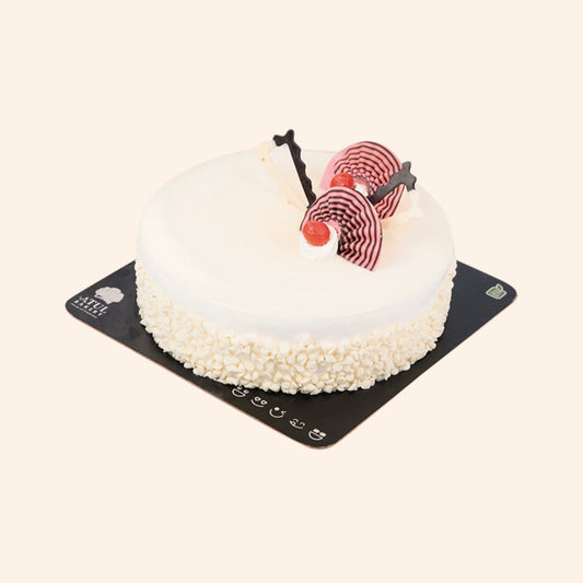 White Forest Cake