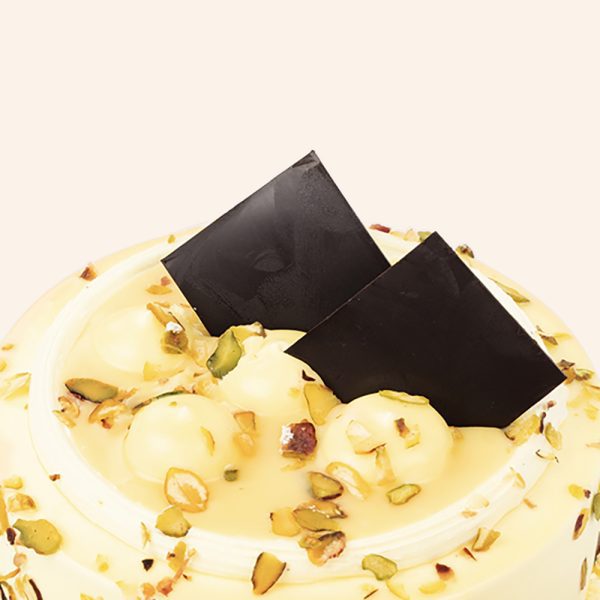 Rasbhari Rasmalai Cake